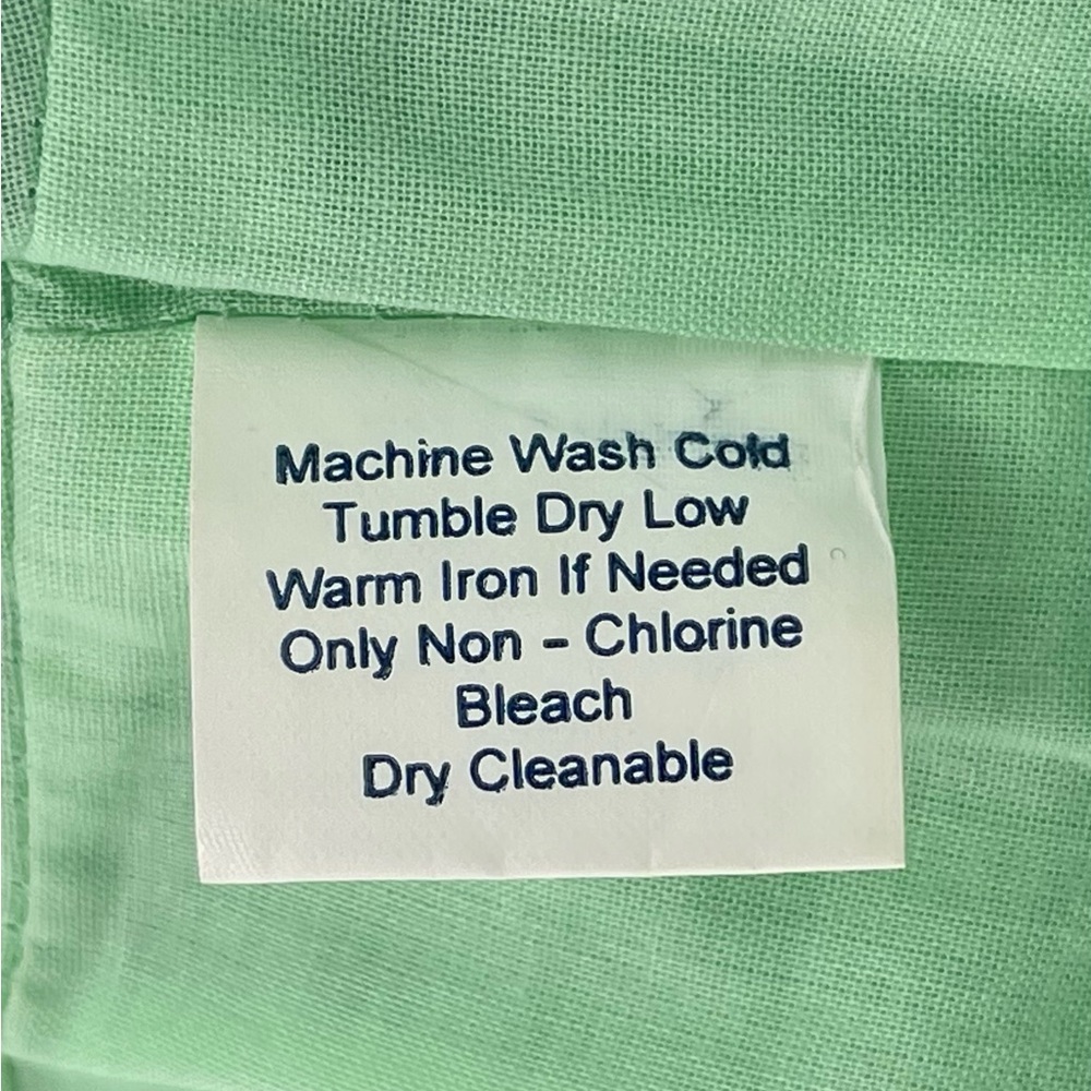 Vineyard Vines Women’s Mint Green & Blue Sea Fans Sleeveless Dress Size 4 - Picture 7 of 8
